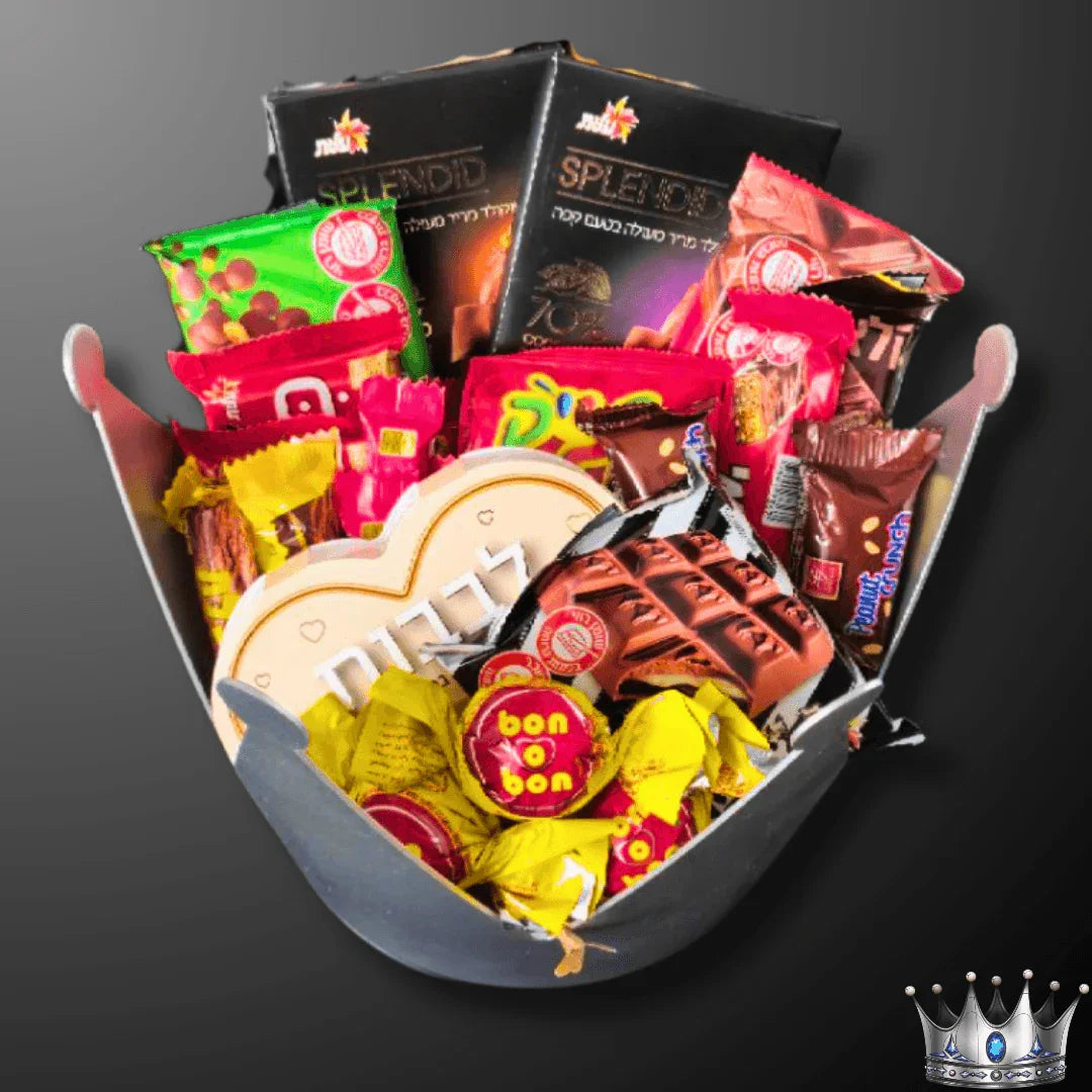 מארז "ארי" - מארז שוקולדים כשר למהדרין בצורת כתר | שוקולטי