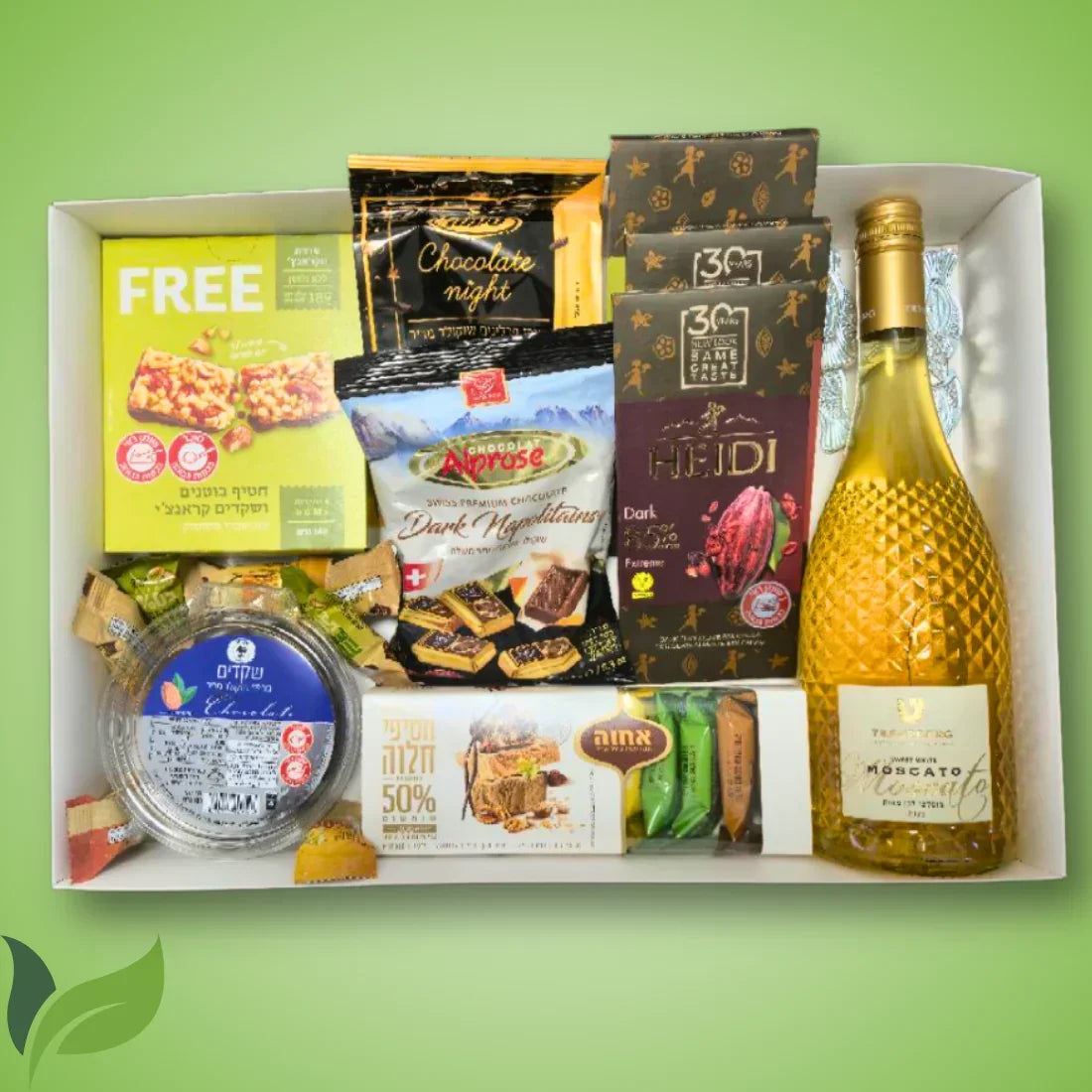 מארז "ארז" - מארז שוקולד צמחוני מכובד ויוקרתי | שוקולטי