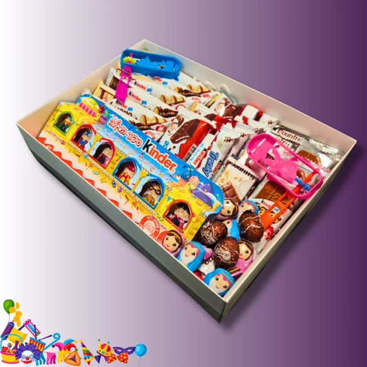 מארז "שמחה" - מארז קינדרים במיוחד לפורים | שוקולטי