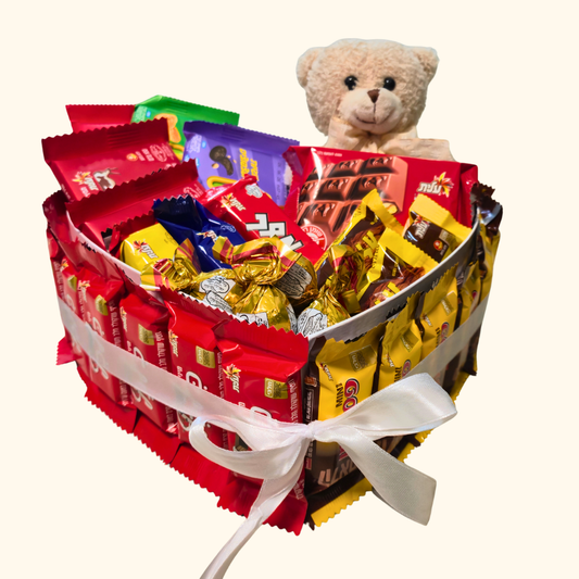 מארז "שירן" - מארז לב שוקולדים כשר למהדרין | שוקולטי