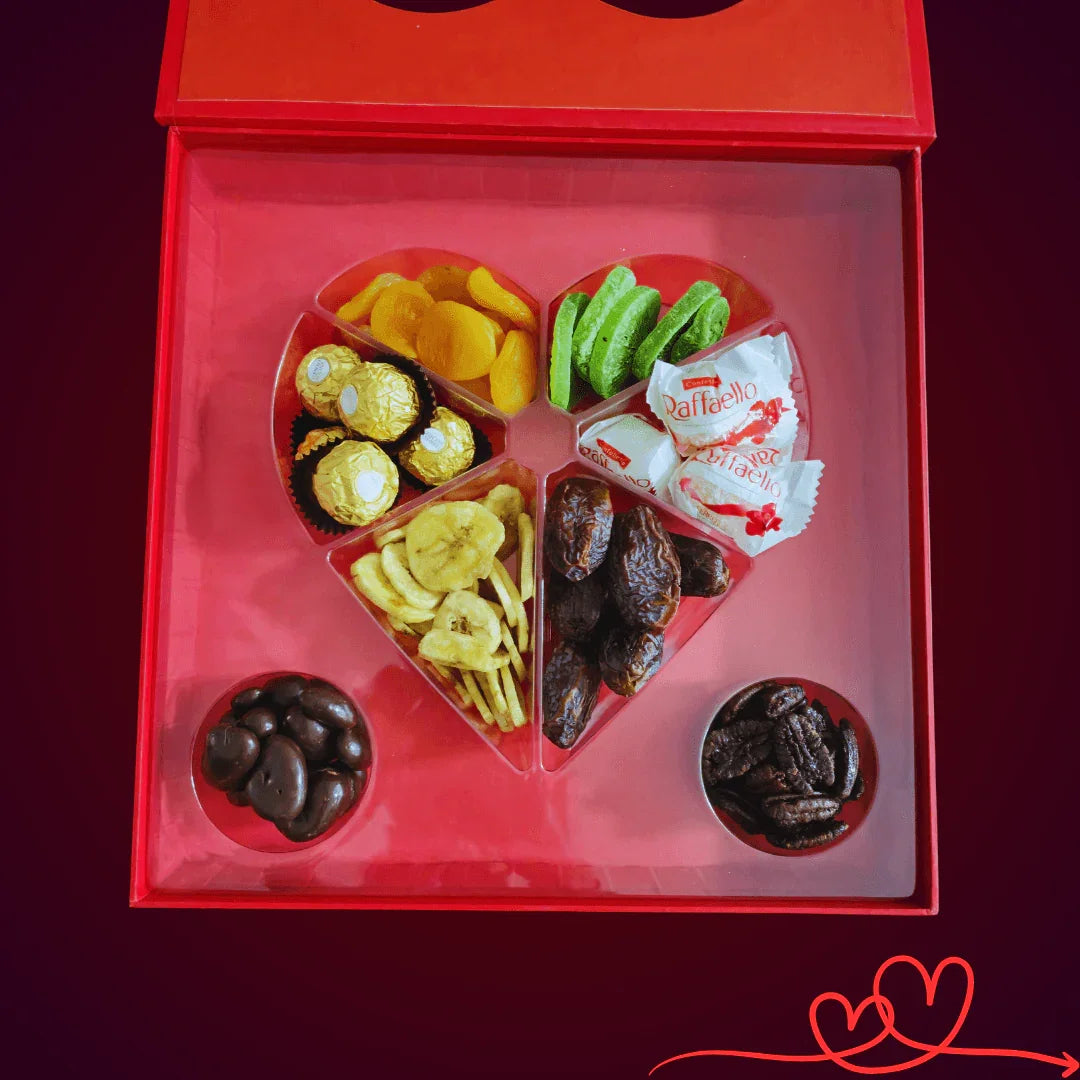 מארז "נטע" - מארז שוקולדים ופירות יבשים לט"ו בשבט | שוקולטי