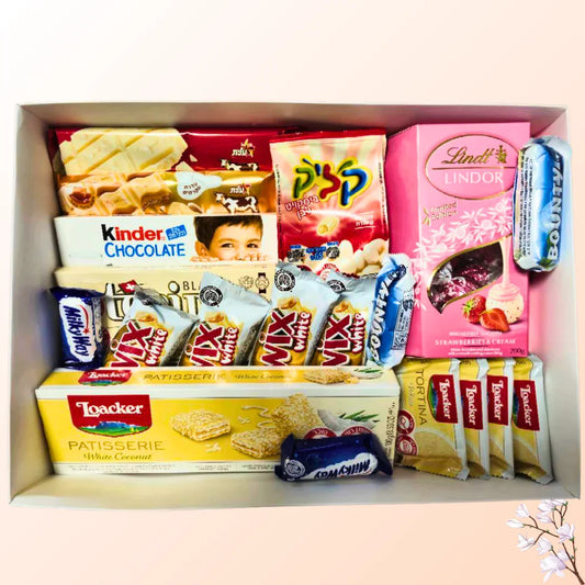 מארז "לבנת" - מארז שוקולד לבן | שוקולטי