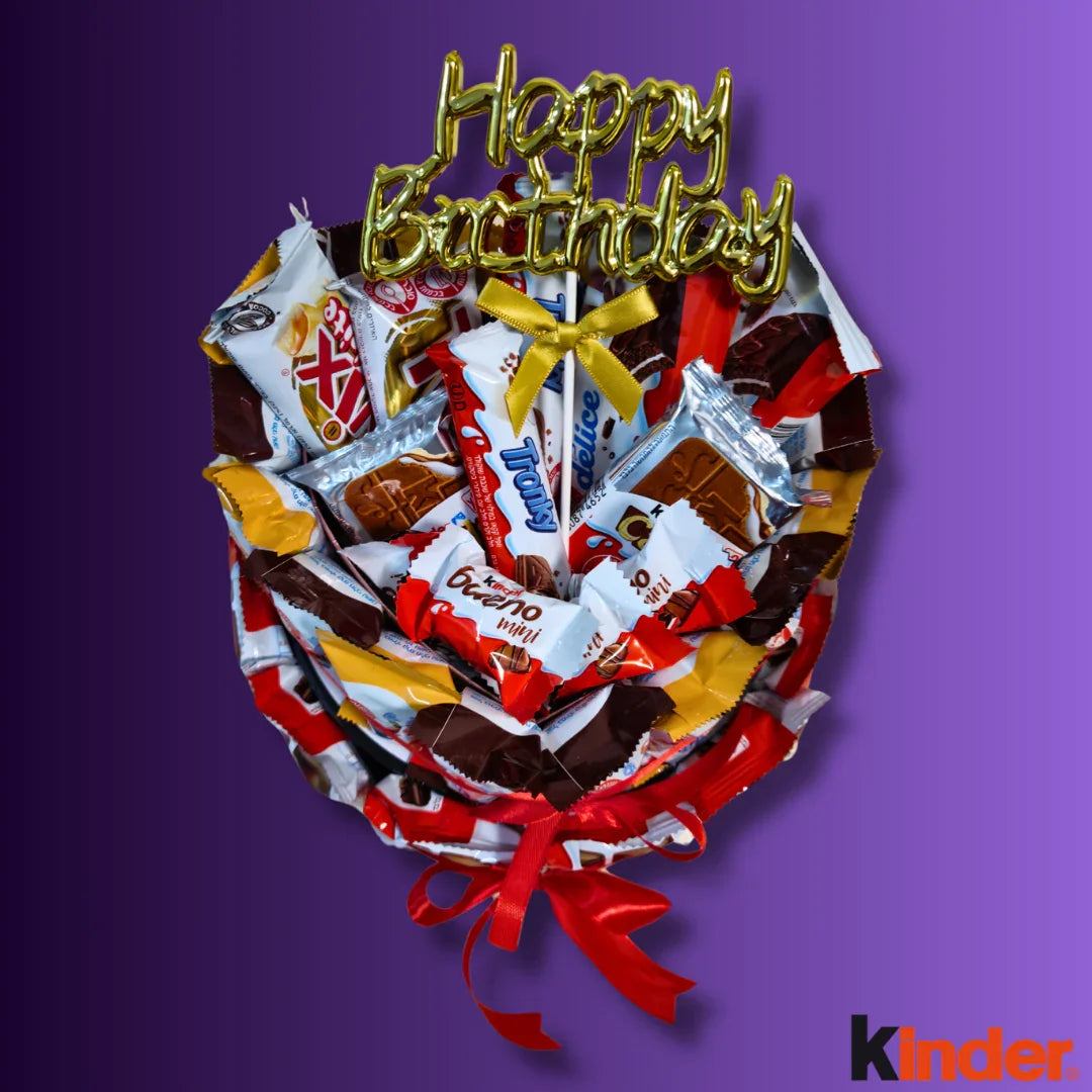 מארז "נגה" - עוגת קינדרים 2 קומות מפנקת | שוקולטי