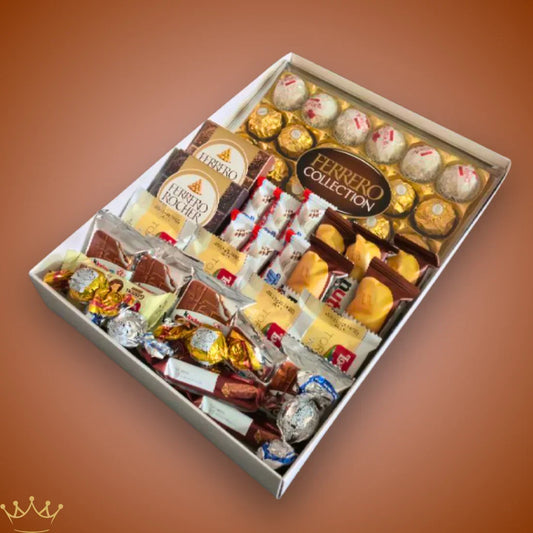 מארז "רננה" - מגש שוקולדים מתוק ומפנק | שוקולטי