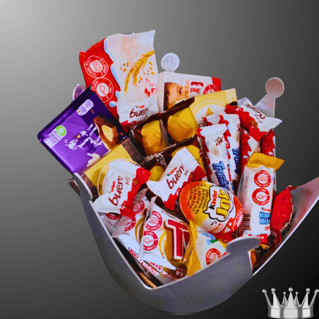 מארז "יהל " - מארז כתר מלא בשוקולדים | שוקולטי