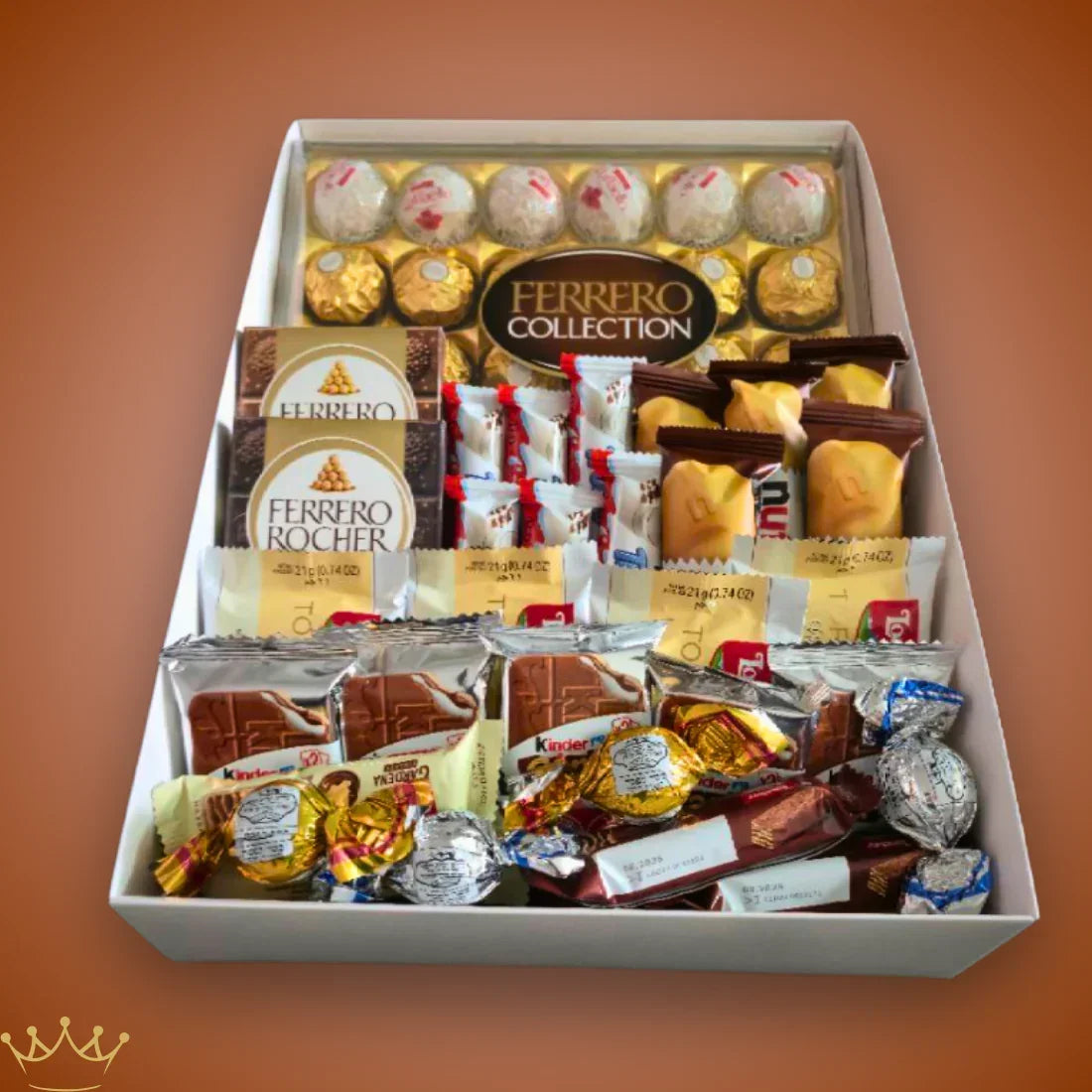 מארז "רננה" - מגש שוקולדים מתוק ומפנק | שוקולטי