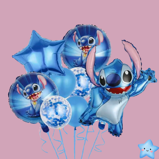 זר בלונים סטיץ' - זר מתוק לילדים | שוקולטי