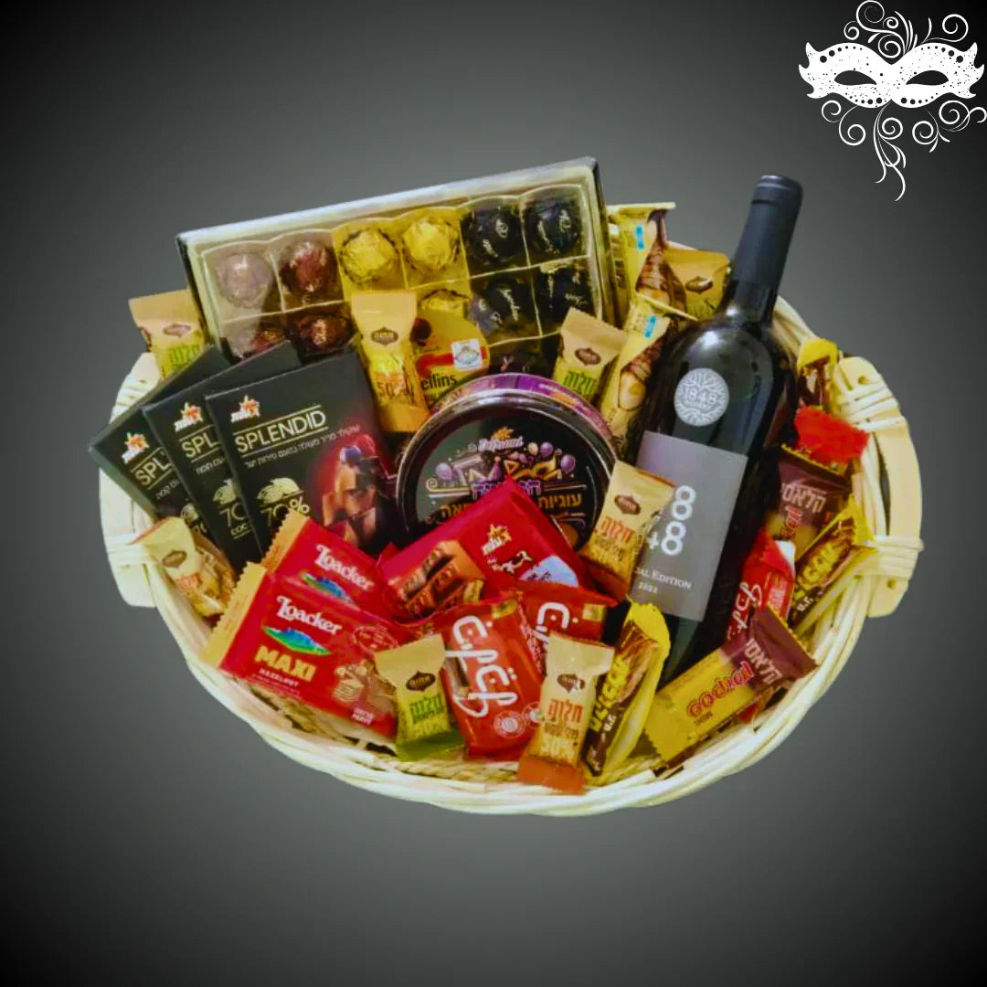 מארז "שושן" - משלוח מנות מפואר לפורים - כשר למהדרין | שוקולטי