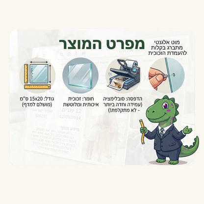 לוח זכוכית מותאם אישית בממשק חיפוש גוגל