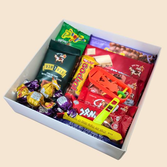 מארז "הדסה" - מארז פורים קומפקטי כשר למהדרין | שוקולטי