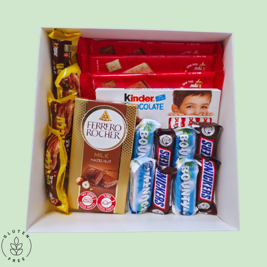 מארז "יוני" - מארז שוקולד קטן ללא גלוטן | שוקולטי