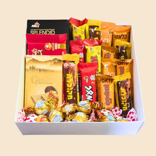 מארז שוקולדים קומפקטי כשר למהדרין | שוקולטי