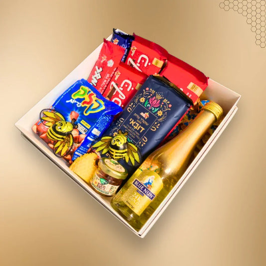 מארז "איתן" - מארז מתוק עם שמפניה - כשר למהדרין | שוקולטי