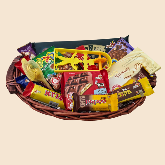 מארז "אורה" - סלסלת שוקולדים מפנקת כשרה למהדרין | שוקולטי