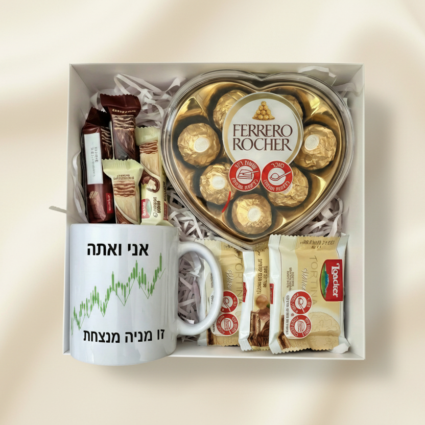סדרת ספלי הסוחרים - ספל בעיצובי שוק ההון