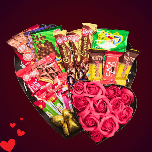 מארז "איילה" - מארז אהבה מלא שוקולדים כשרים למהדרין | שוקולטי