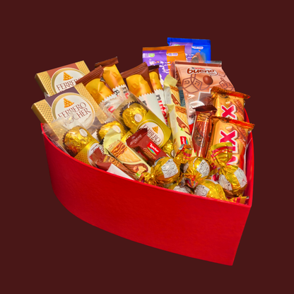 מארז "דקל" - מארז לב מלא בשוקולדים מעולים | שוקולטי